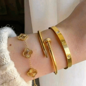 Set of 3 Bracelets – Stylish & Elegant Combo