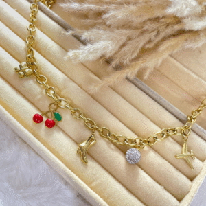 Beach Charm Necklace – Trendy Summer Style
