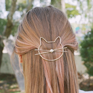 Adorable Cat-Shaped Hair Pin