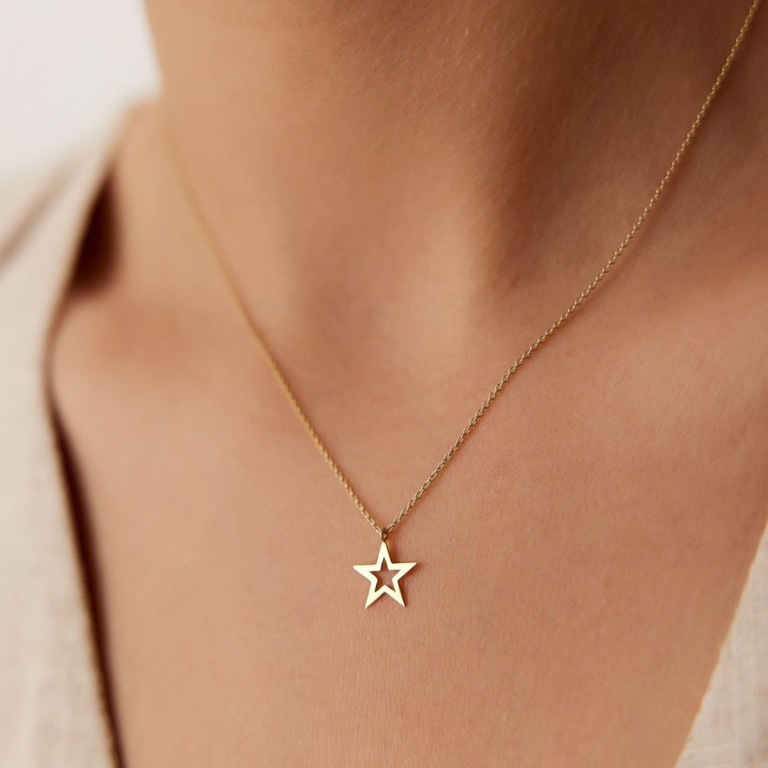 Star Korean Necklace – Elegant & Stylish