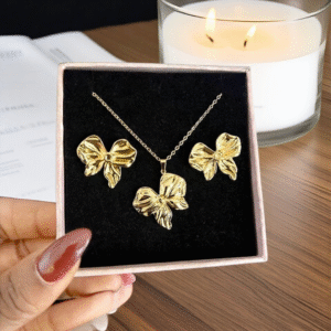 Premium Bow Style Jewelry Combo Set