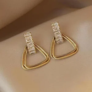 Golden Angle Earrings
