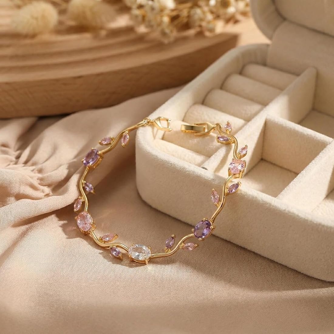 Blush Petal Bracelet